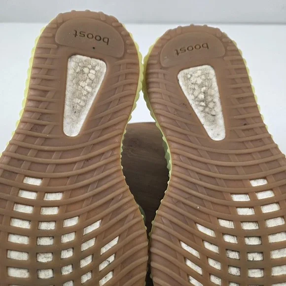 Adidas Yeezy Boost 350 V2 Semi Frozen Yellow Shoes Mens Size 11 Sneakers B37572